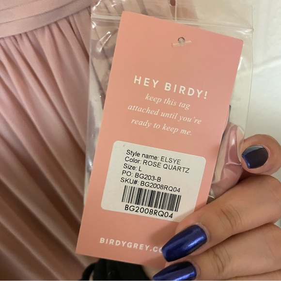 NWT BIRDY GREY ELSYE DRESS Mesh - Picture 6 of 8